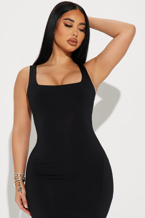 Womens Thinking Of You Mini Dress in Black size 3X by Fashion Nova