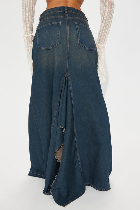 Come As You Are Free People Denim Skirt FINAL SALE – Nest Style & Design