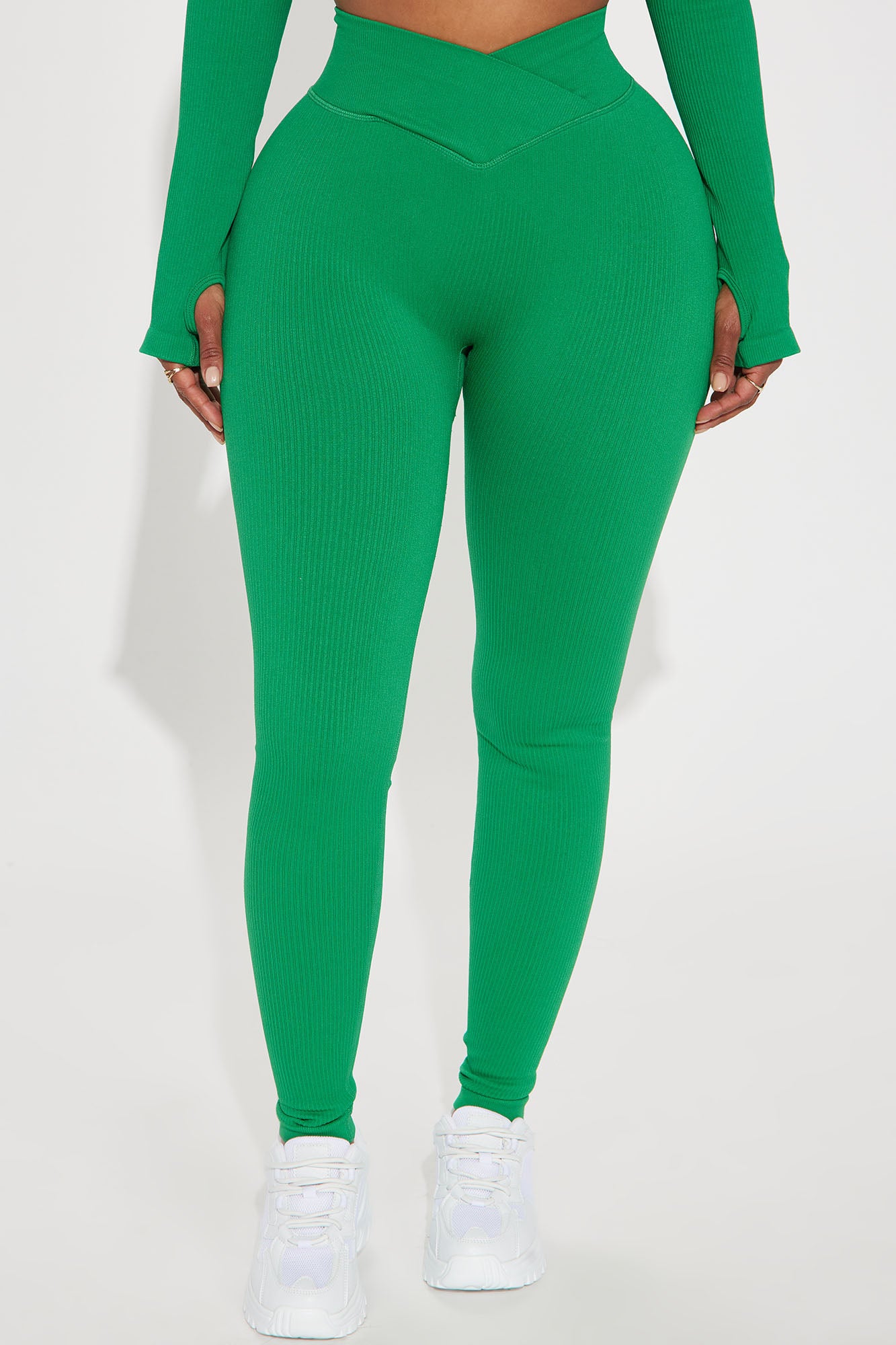 Solid Jv Wears Golf Green Colour Stretch Cotton Elastane Leggings at Rs 319  in Tiruppur