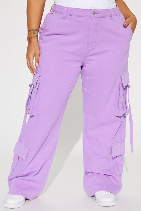 Vefadisa 2024 Summer New Women Pants Purple And Green Fashion Harun Pants  Casual Slim Personalized Colored Trendy Girl ZY868