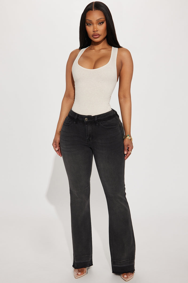 Divine Basic Tank Bodysuit Oatmeal Fashion Nova Basic Tops And Bodysuits Fashion Nova 9323