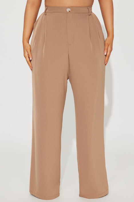 Cinnamon Relaxed Trousers in Beige | OMNES | Trousers | Sustainable &  Affordable Clothing | Shop Women's Fashion