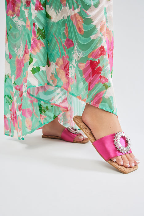 Sandals Pink High heel: 80mm, Evangelie | Sergio Rossi