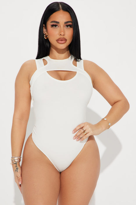 Summer Snatched Bodysuit - Blue, Fashion Nova, Bodysuits