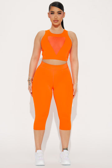 Maria's HIGH-IMPACT Sport Bra - Peach Orange – PRUMATT Performance Active  Wear
