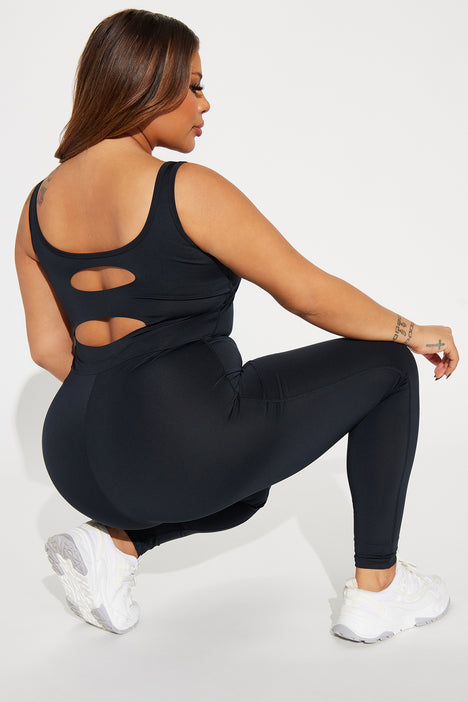 Black Ribbed Activewear Gym Set - Bexley – Storm Desire