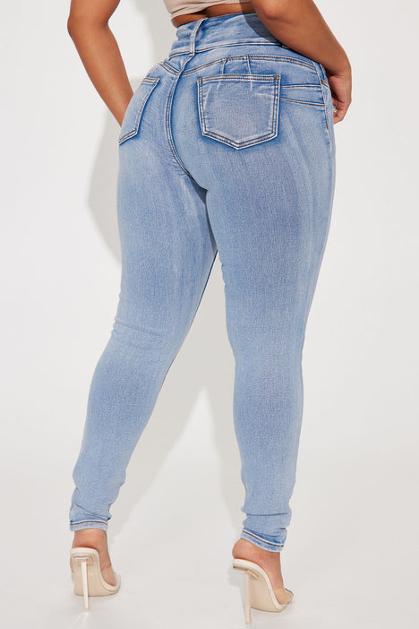 New - size 0 Fashion Nova booty lifting BBL jeans. - Depop