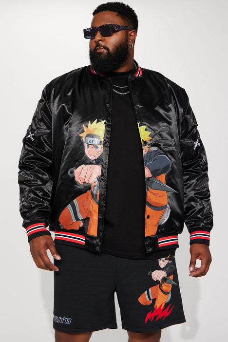 Amazon.com: Bioworld Naruto Blue and Orange Youth Bomber Jacket: Clothing,  Shoes & Jewelry