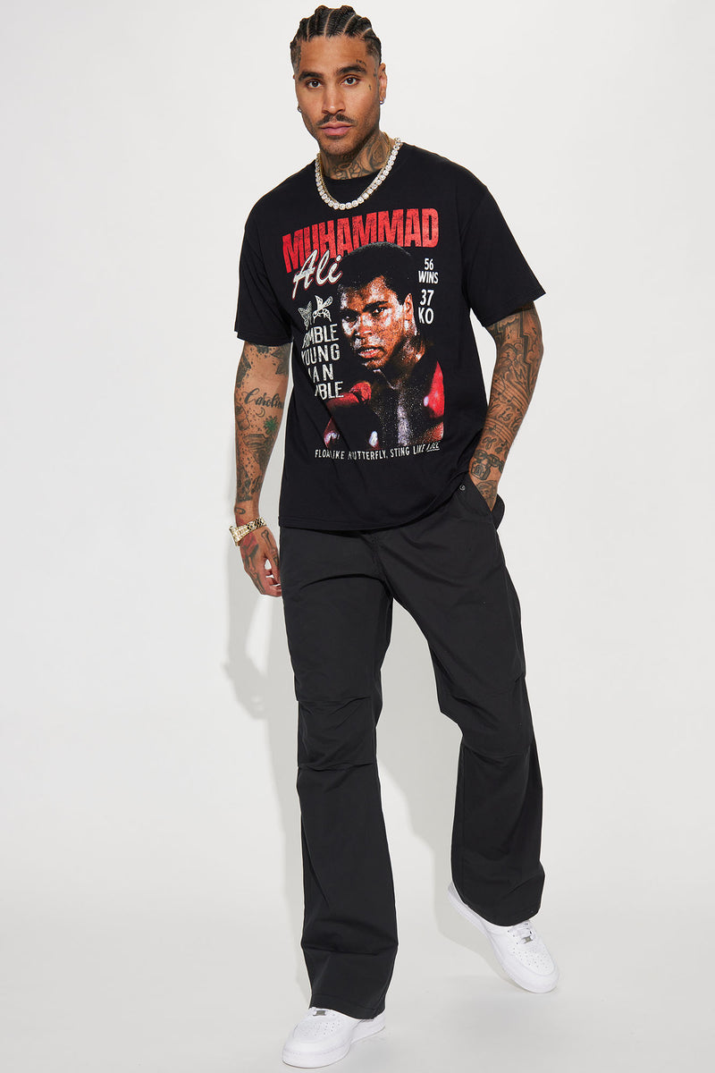 Muhammad Ali Rumble Short Sleeve Tee - Black | Fashion Nova, Mens ...