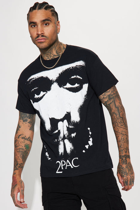 Tupac Prayer Short Sleeve Tee - Black | Fashion Nova, Mens Graphic