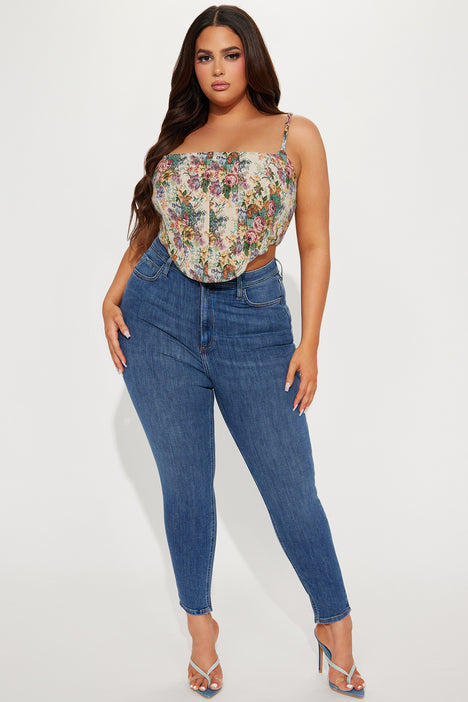 Corset Brandy Melville Multicolour size 40 FR in Polyester - 28805357