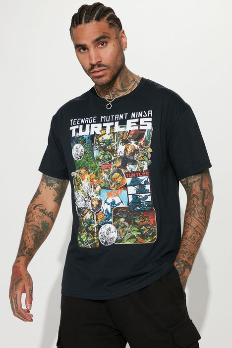 Men's Teenage Mutant Ninja Turtles Graphic Tee, Size: XL, Dark Grey