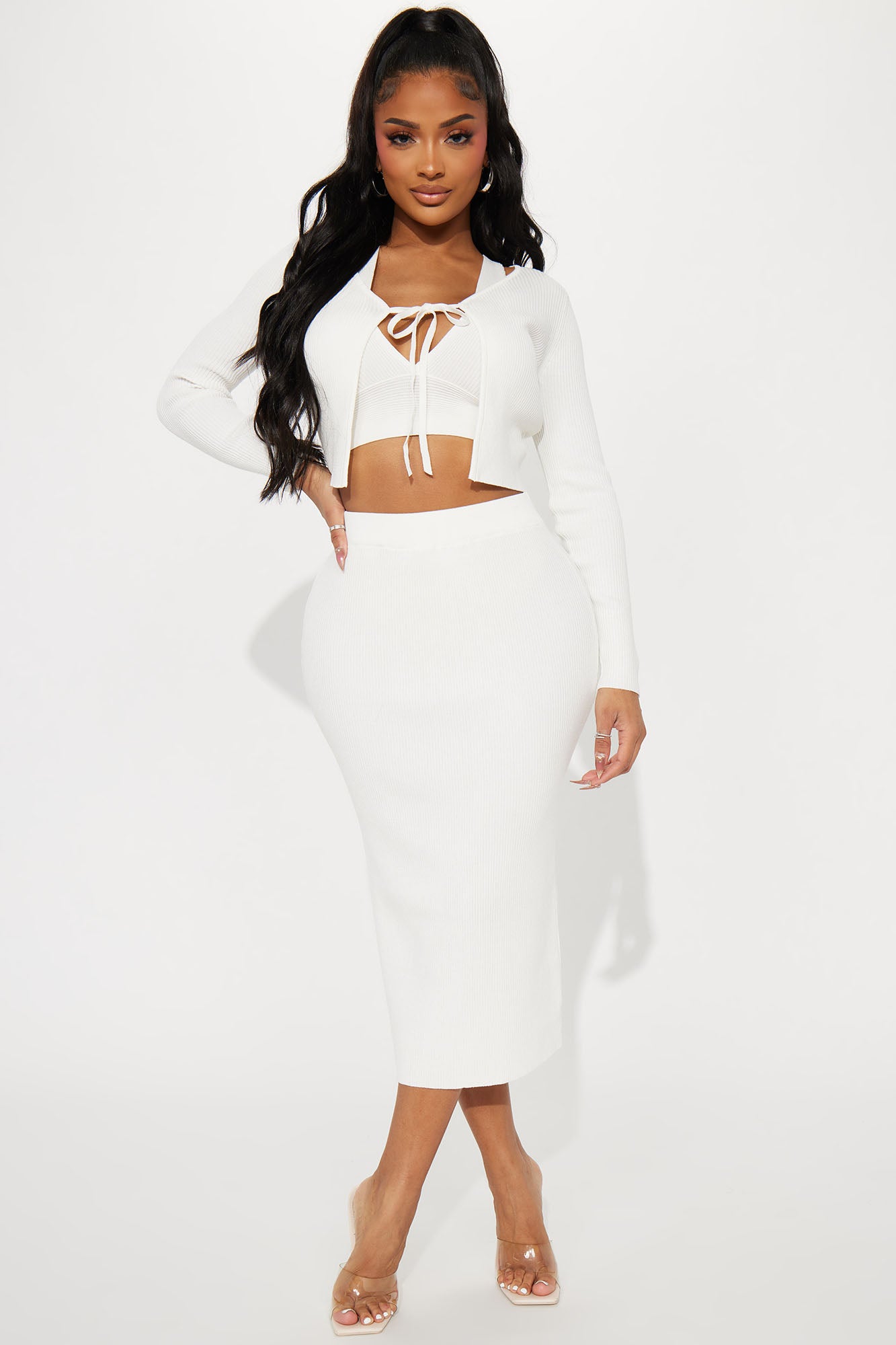 3 piece 2025 skirt set