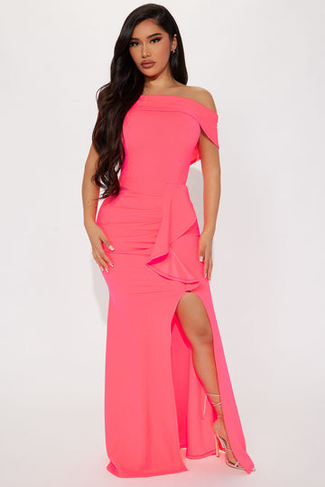 Wild Soul Sequin Maxi Dress - Pink, Fashion Nova, Dresses