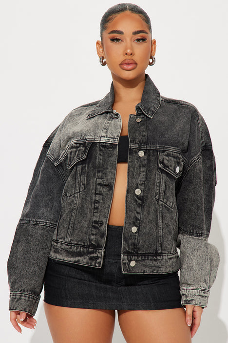 Two-tone Denim Jacket | Jackets + Outerwear | Calvin Klein