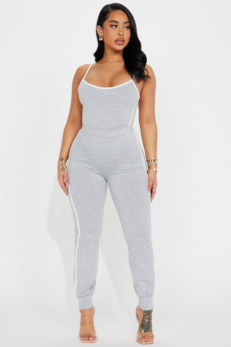 With Or Without You Jogger Set - Heather Grey | Fashion Nova, Matching ...