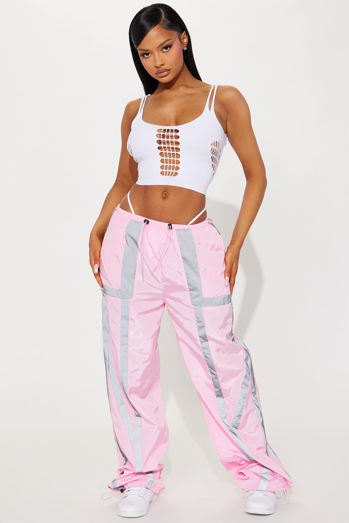 Buy Dusty Pink Trousers  Pants for Women by ORCHID BLUES Online  Ajiocom