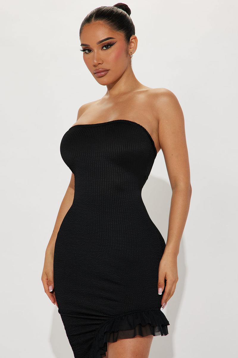 Layla Textured Maxi Dress - Black | Fashion Nova, Dresses | Fashion Nova