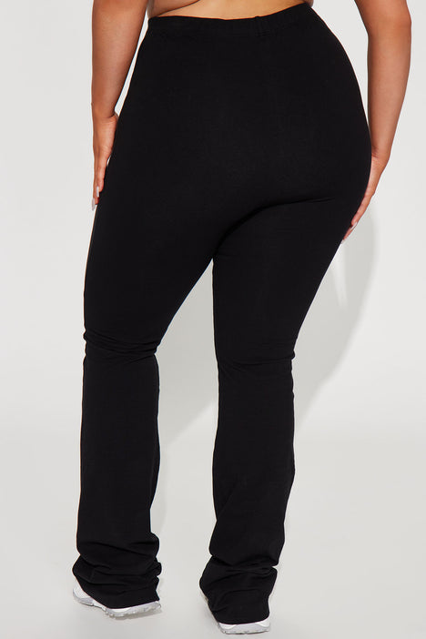  Extra Tall Womens Bootcut Yoga Pants Long Workout Pant,37,Black,Size  XXL