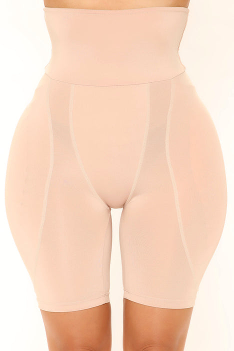 Nylon Spandex Tummy Control BoyShort Butt Lifter Panty Shapewear