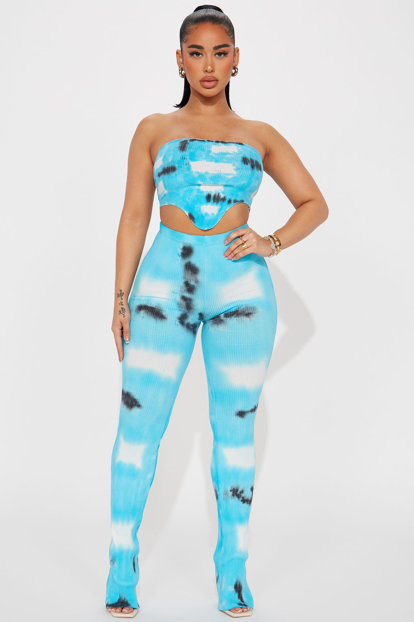 Tie dye best sale sweatsuit fashion nova