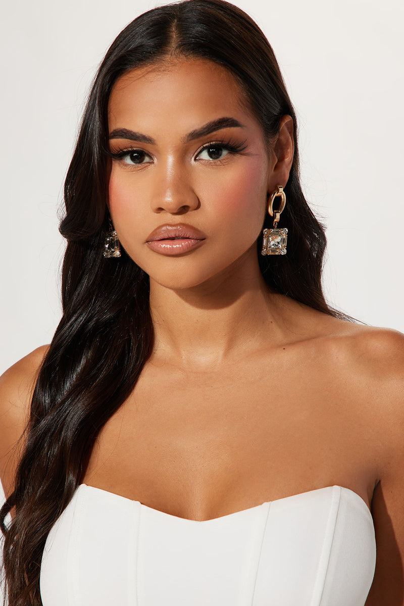 Sunday Funday Earrings Gold Fashion Nova Jewelry Fashion Nova