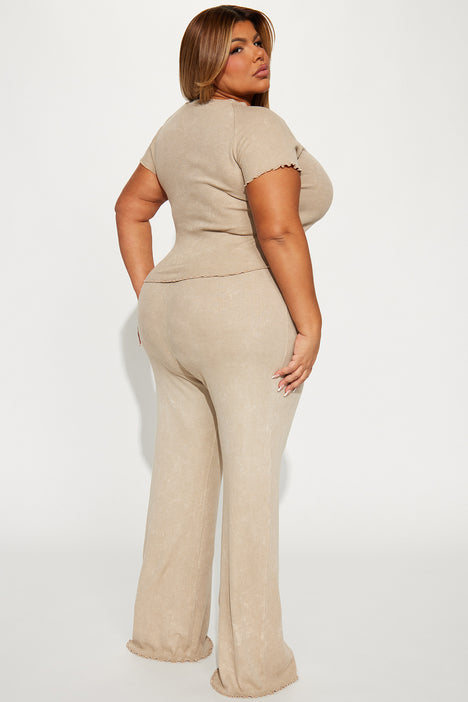Sasha Trousers - Taupe  Swimsuits for curves, Fashion pants, Curves  clothing