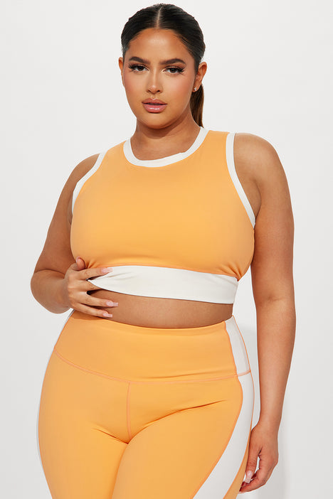 Sweet Sweat Active Set - Orange/combo, Fashion Nova, Nova Sport Sets