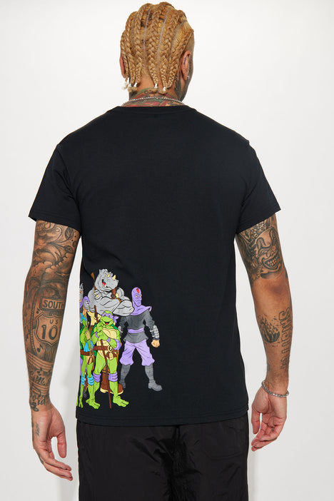 Teenage Mutant Ninja Turtles Short Sleeve Tee - Black, Fashion Nova, Mens  Graphic Tees