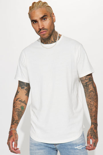 Men's in Nothing We Trust Short Sleeve Tee Shirt Combo in White Size Medium by Fashion Nova