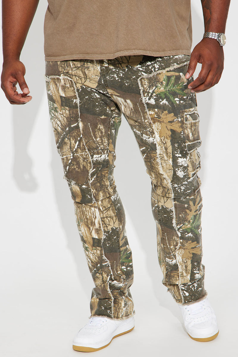 In Action Camo Stacked Skinny Flare Jeans - Camouflage | Fashion Nova ...