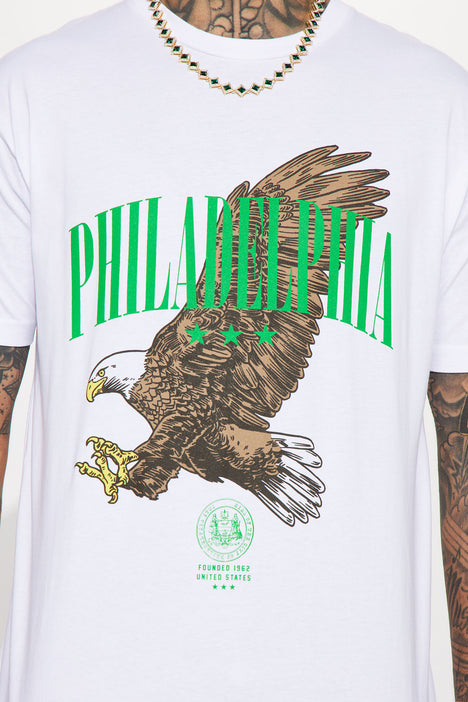 Philadelphia Eagles Men's Vintage Streetwear Short Sleeve T-shirts – Nova  Fashion Shop