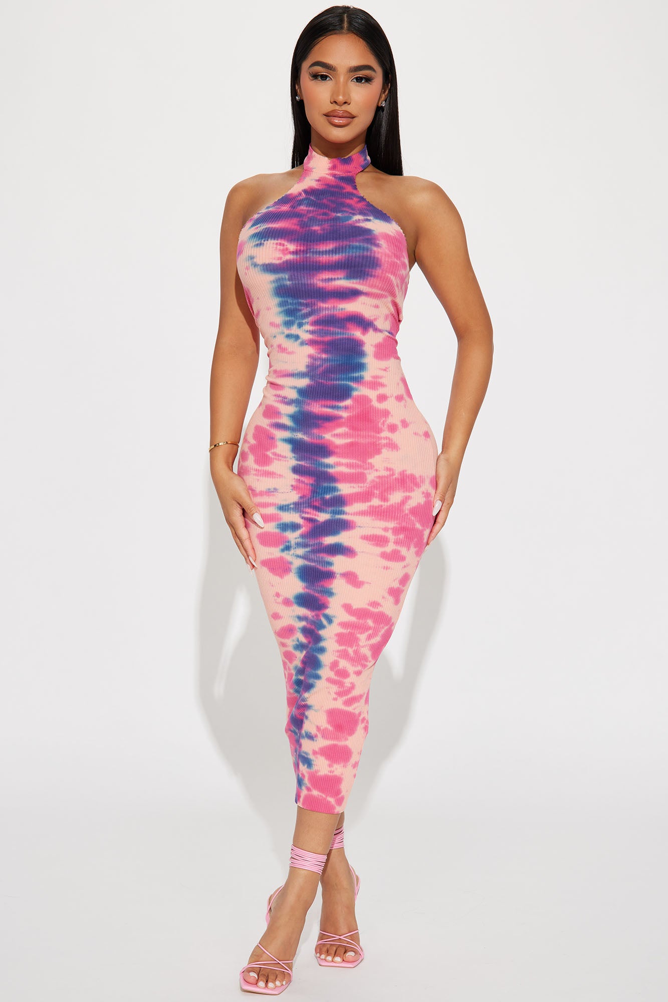 Tie dye tube dress shop fashion nova