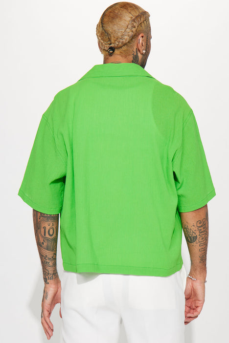 Greener Pastures Cropped Button Up Shirt - Multi Color, Fashion Nova, Mens  Shirts