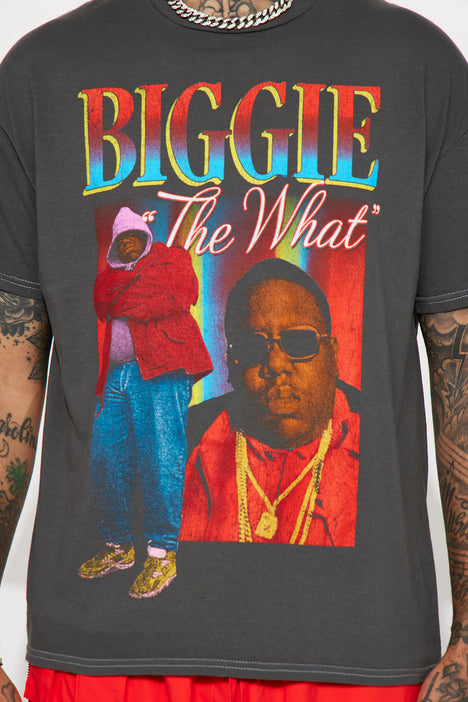 NWT Hudson Men's Small Biggie Smalls lyrics Short Sleeve Shirt