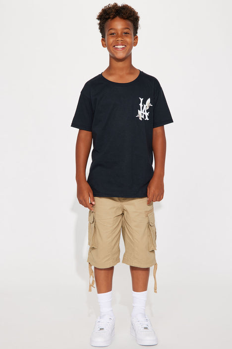 Mini New York Baseball Tee - Blue/combo, Fashion Nova, Kids Tops &  T-Shirts