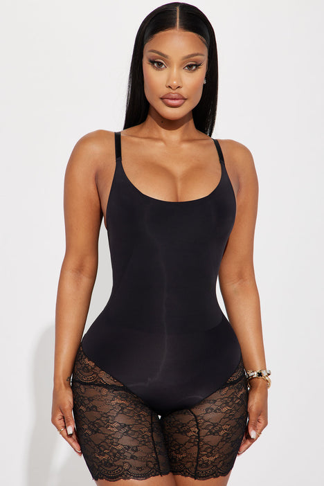 Bodysuit for Women Tummy Control - Shapewear Racerback Top Clothing  Seamless Body Sculpting Shaper High Neck - Black XS/S at  Women's  Clothing store