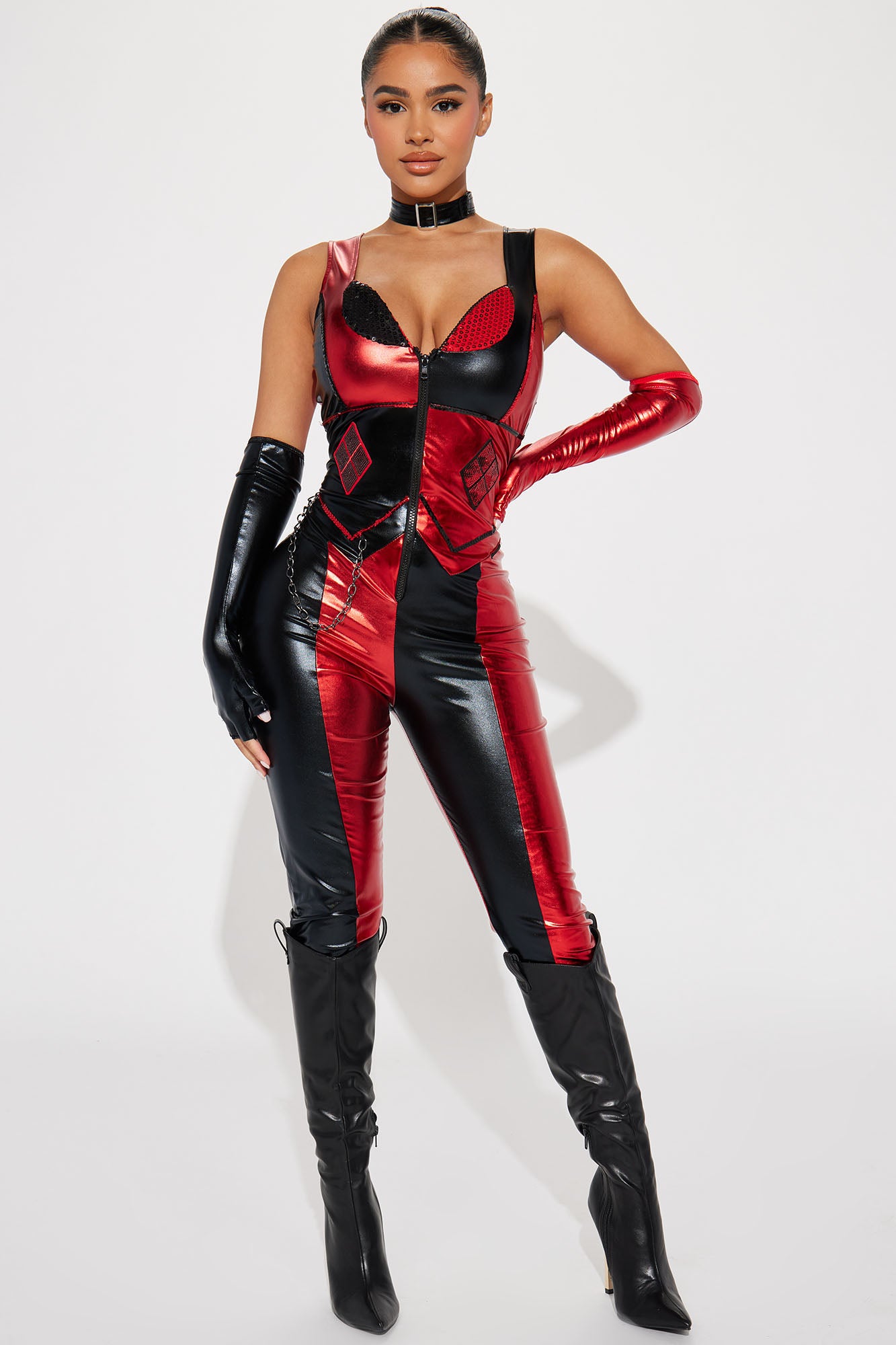 Vicious Ex Girlfriend 4 Piece Costume Set - Black/Red | Fashion Nova,  Costumes | Fashion Nova