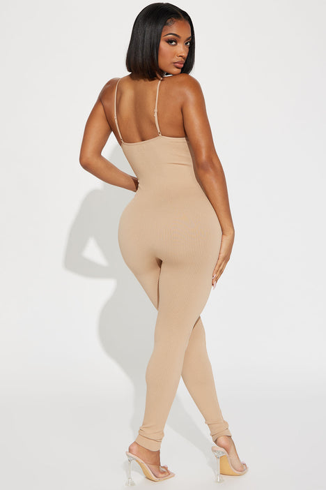 Strappy Seamless Jumpsuit