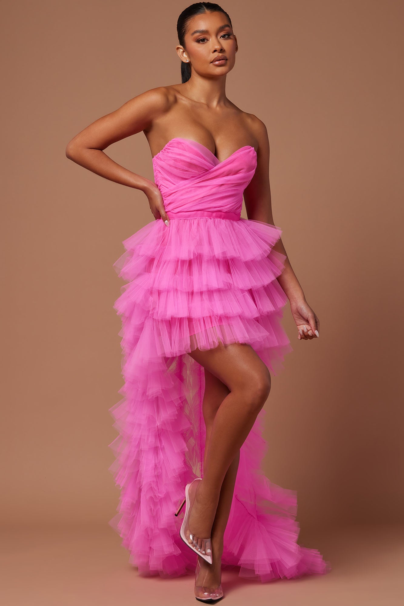 Sweetheart tulle clearance dress