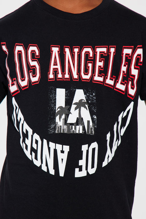 Mini LA City Tee - Black