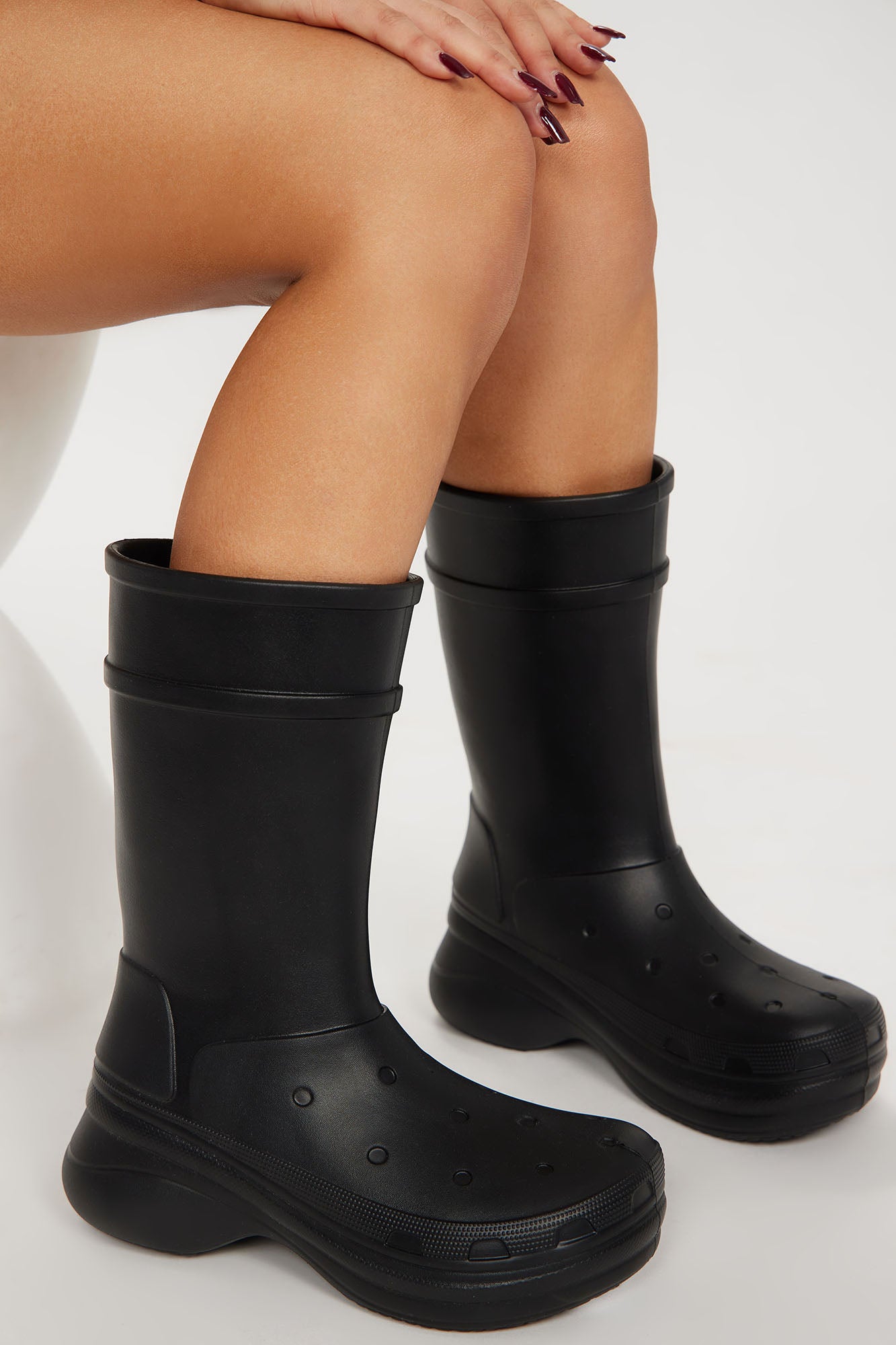 Fashion nova sale rain boots