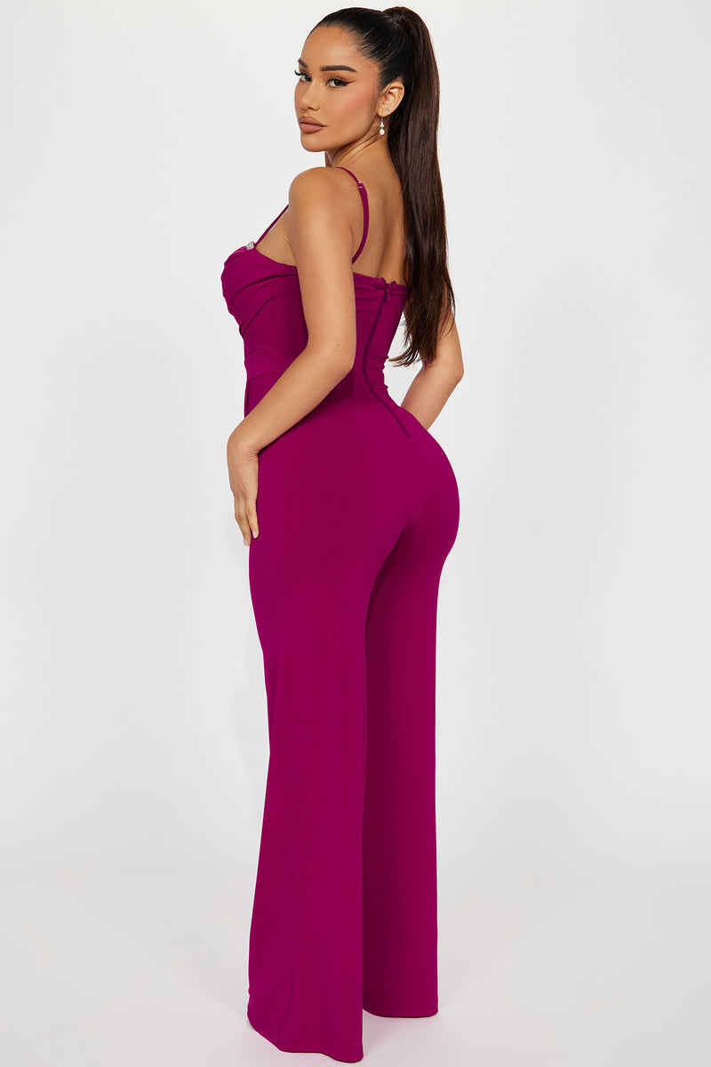 Only For Tonight Jumpsuit - Raspberry | Fashion Nova, Jumpsuits ...