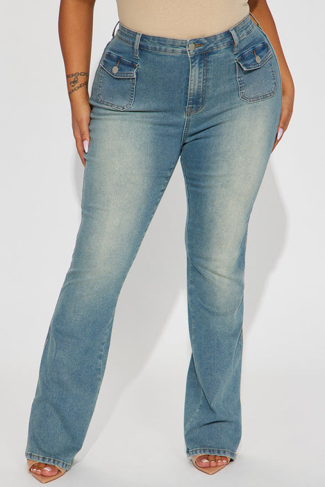 Women's Y2k Vintage Style Jeans Plus Size Hem Plain - Temu Canada