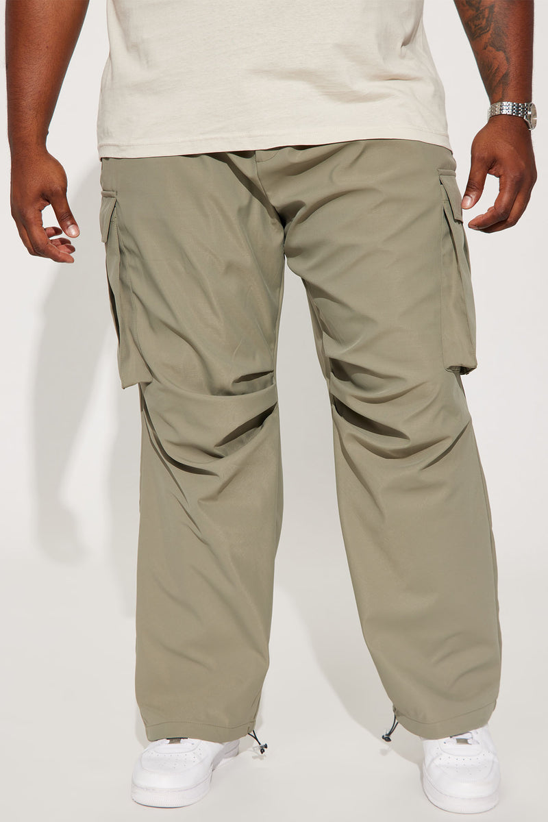 Fool For You Nylon Cargo Pants - Olive | Fashion Nova, Mens Pants ...