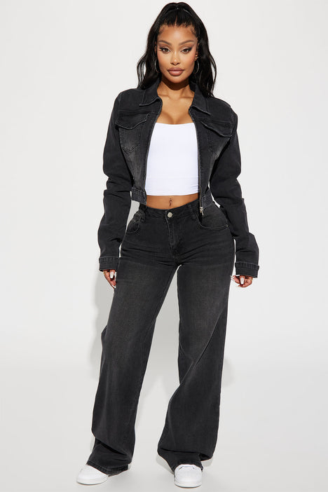These Are the 27 Best Black Jean Jackets for Women