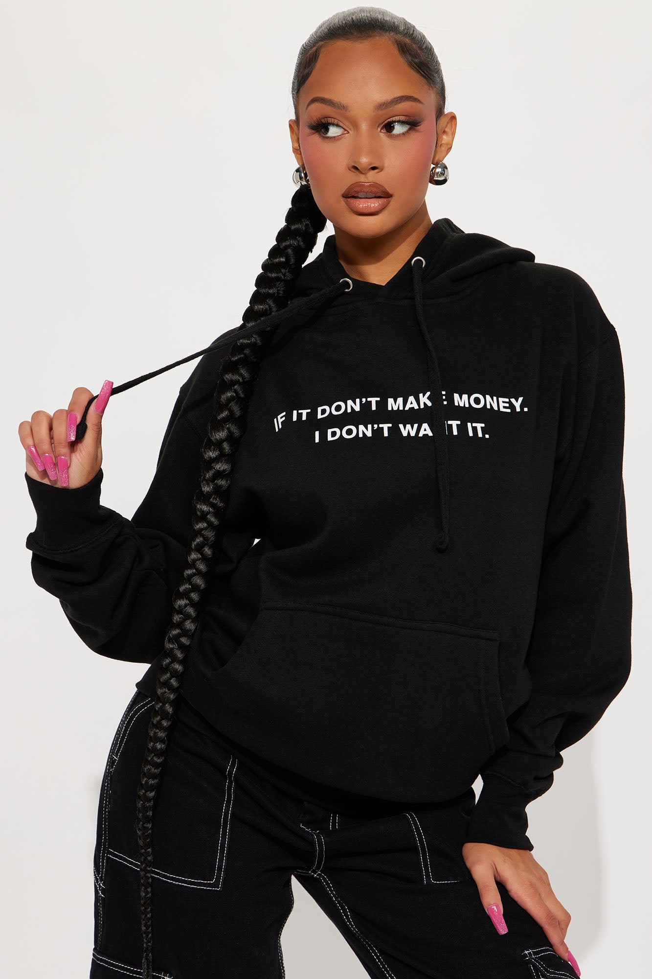 If It Don t Make Money Hoodie Black Fashion Nova Screens Tops