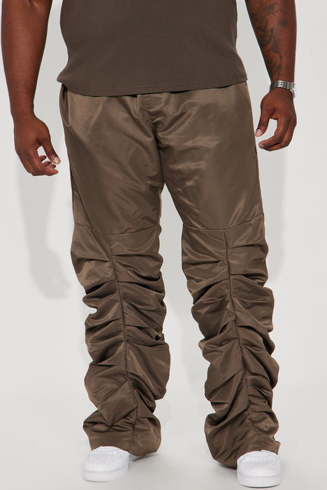 Carrying Weight Nylon Snap Cargo Pants - Off White