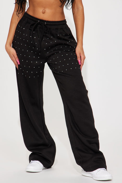 Time Travel Lounge Pant - Black, Fashion Nova, Lounge