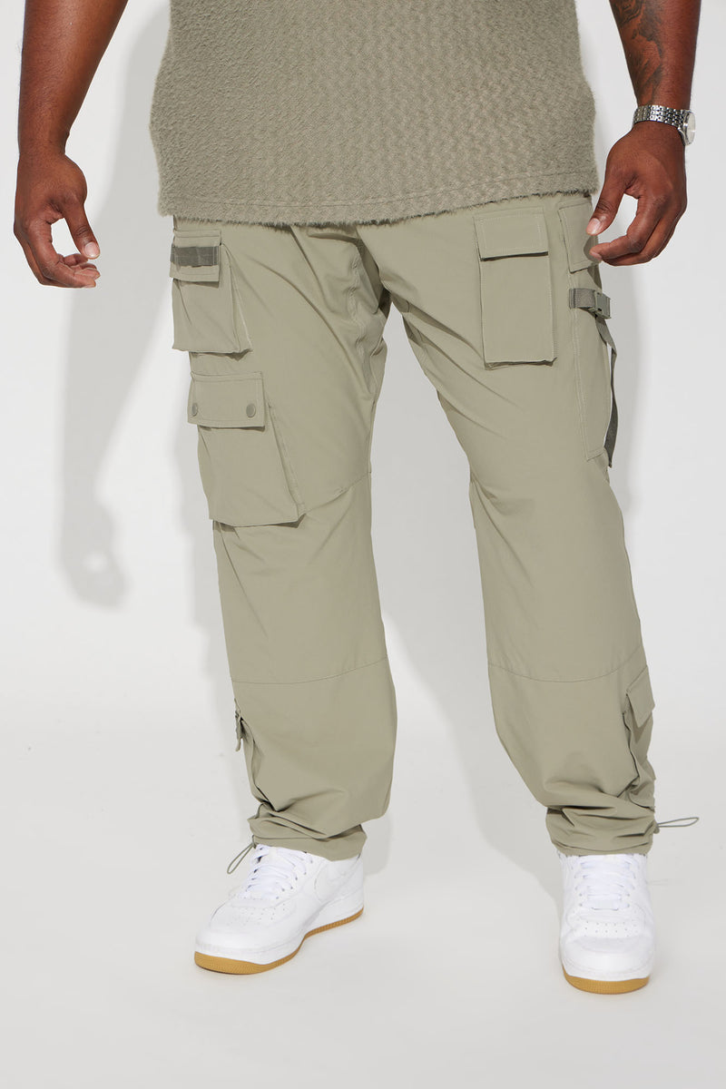 Versatile Cargo Pants - Green | Fashion Nova, Mens Pants | Fashion Nova